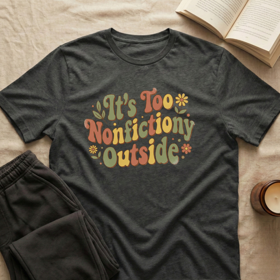 It's Too Nonfictiony Outside T-Shirt