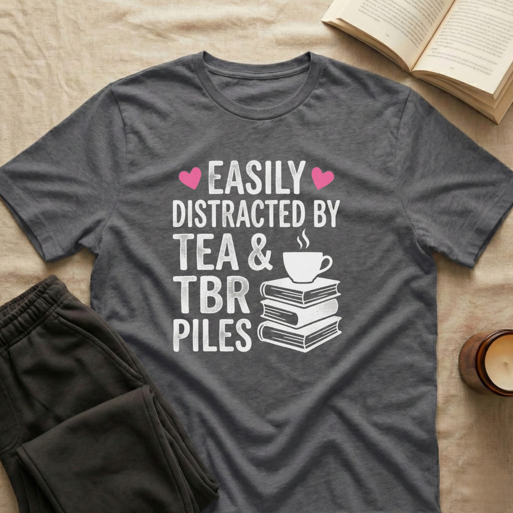 Easily Distracted By Tea & Tbr T-Shirt