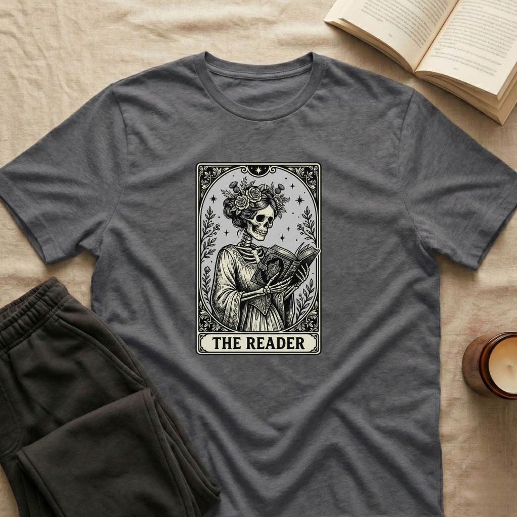 The Reader Tarot Card T-Shirt