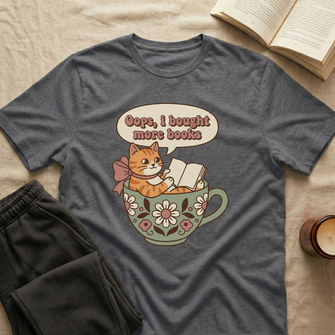 Oops I Bought More Books T-Shirt