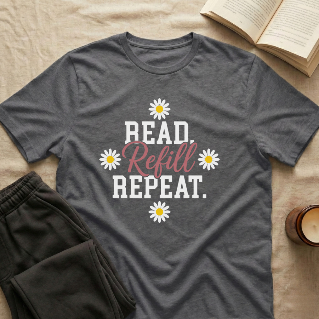 Read Refill Repeat T-Shirt