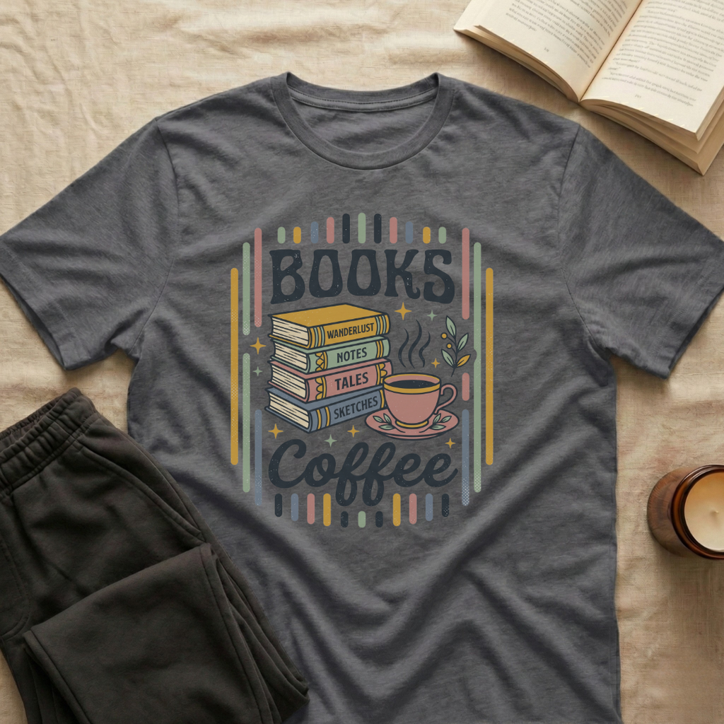 Books And Coffee T-Shirt