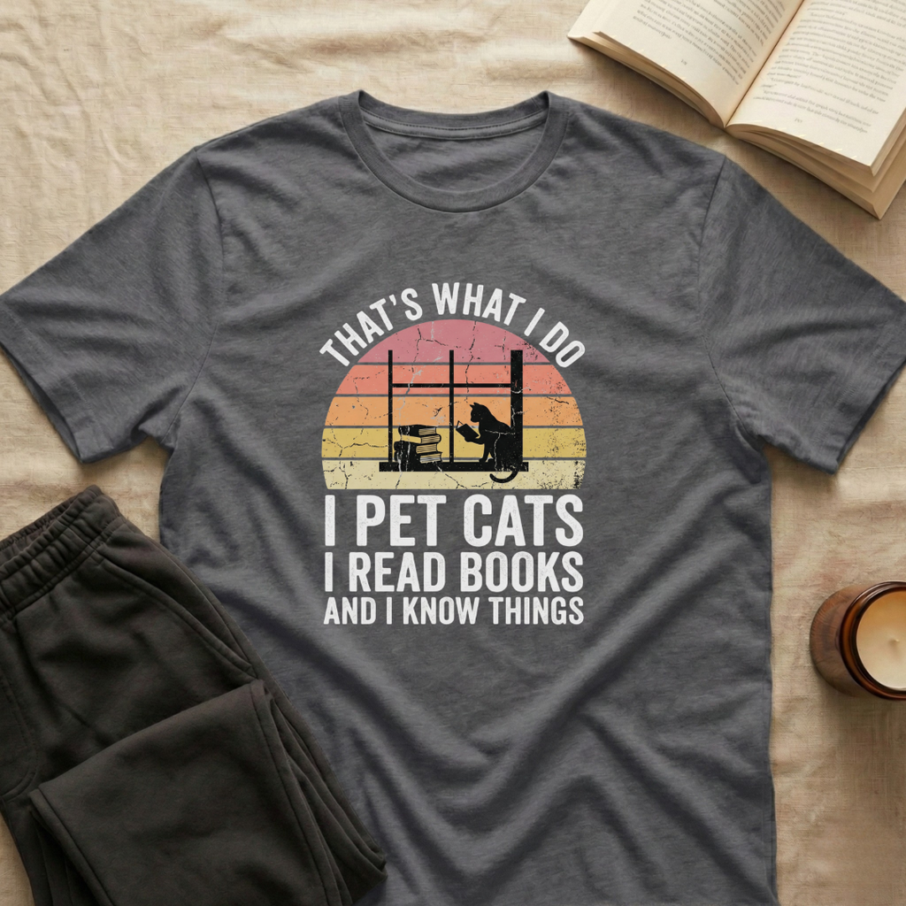 That's What I Do I Pet Cats T-Shirt