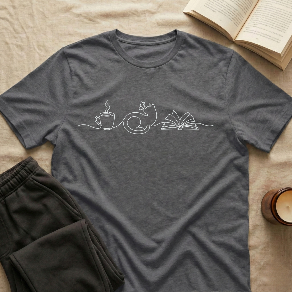 Cat Line T-Shirt