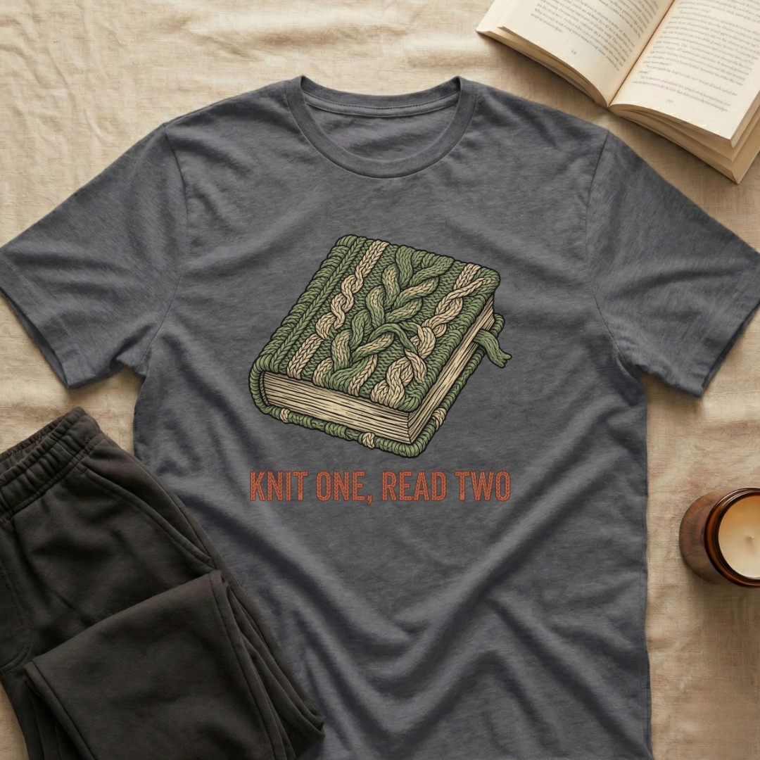 Knit One Read Two T-Shirt