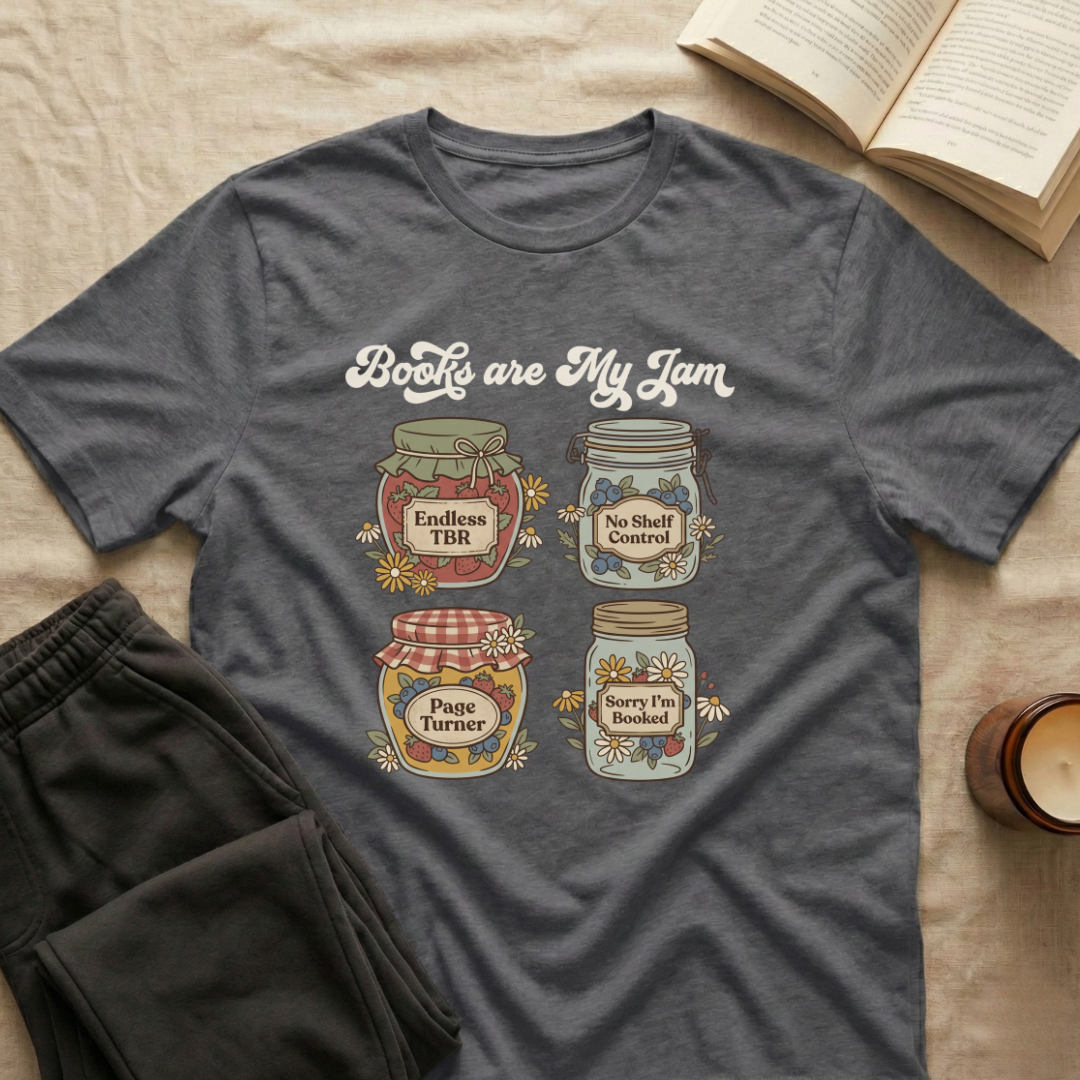 Books Are My Jam T-Shirt