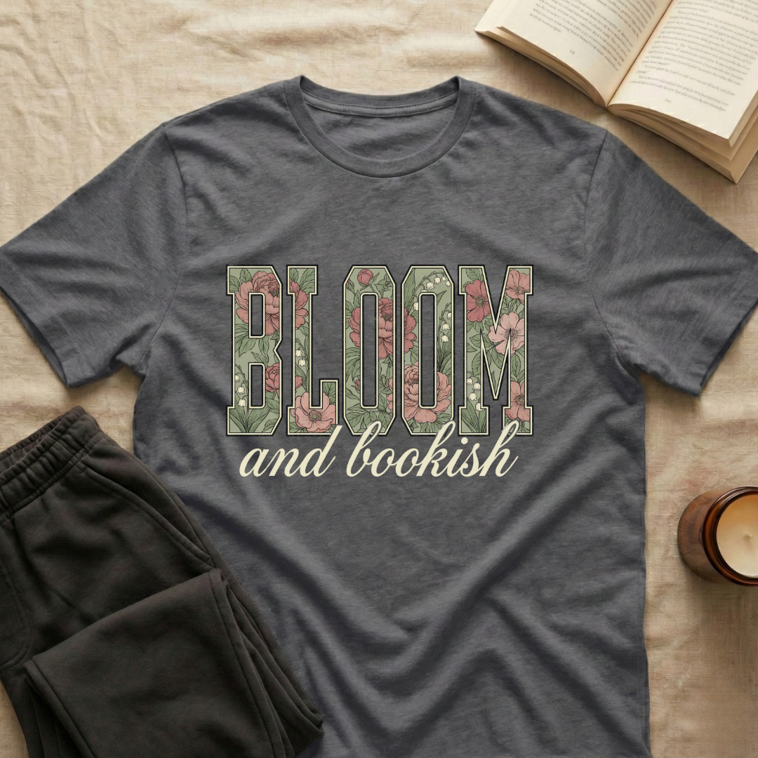 Bloom And Bookish T-Shirt