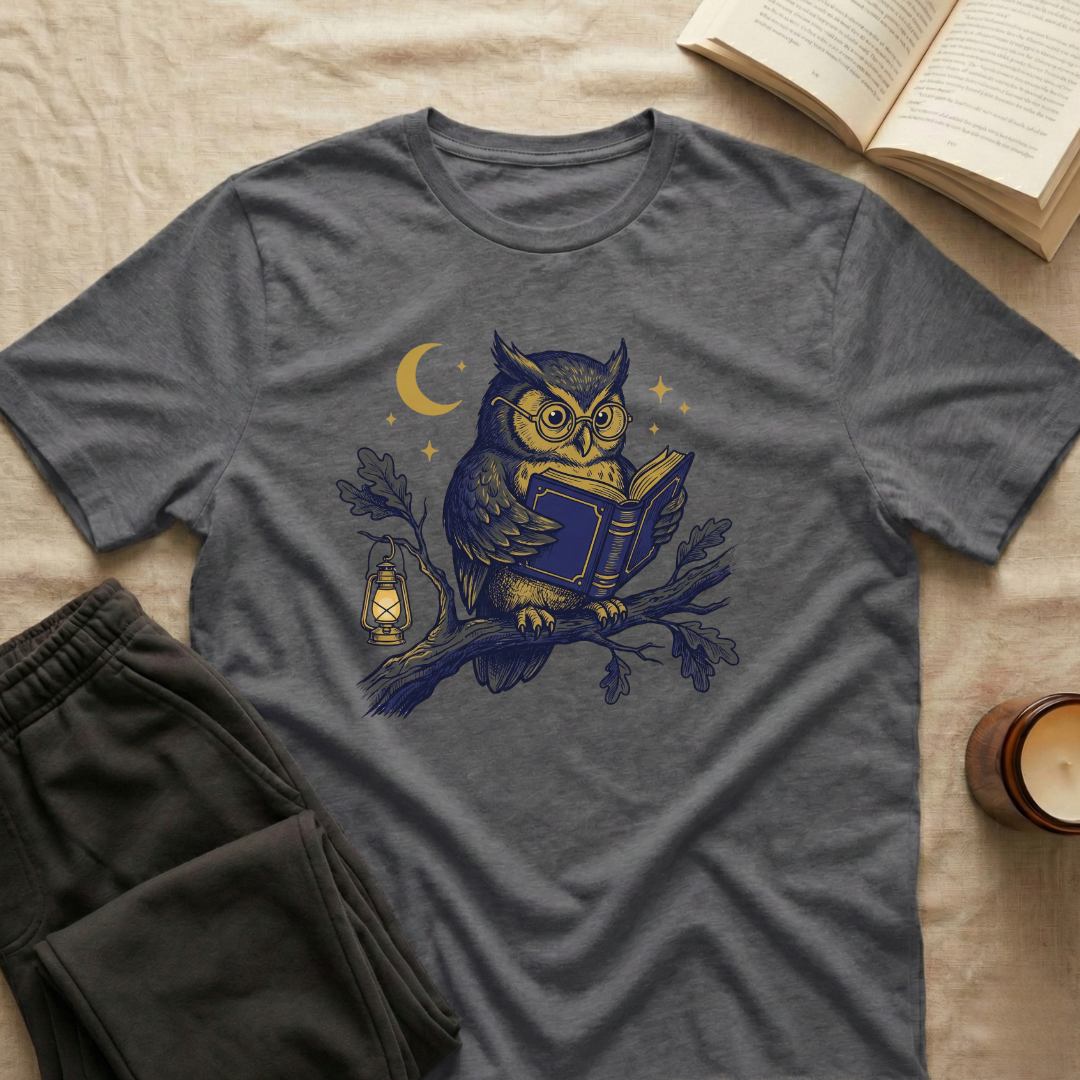 Night Owl Reader T-Shirt