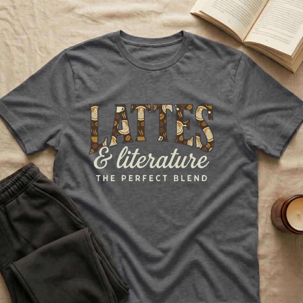 Lattes & Literature T-Shirt
