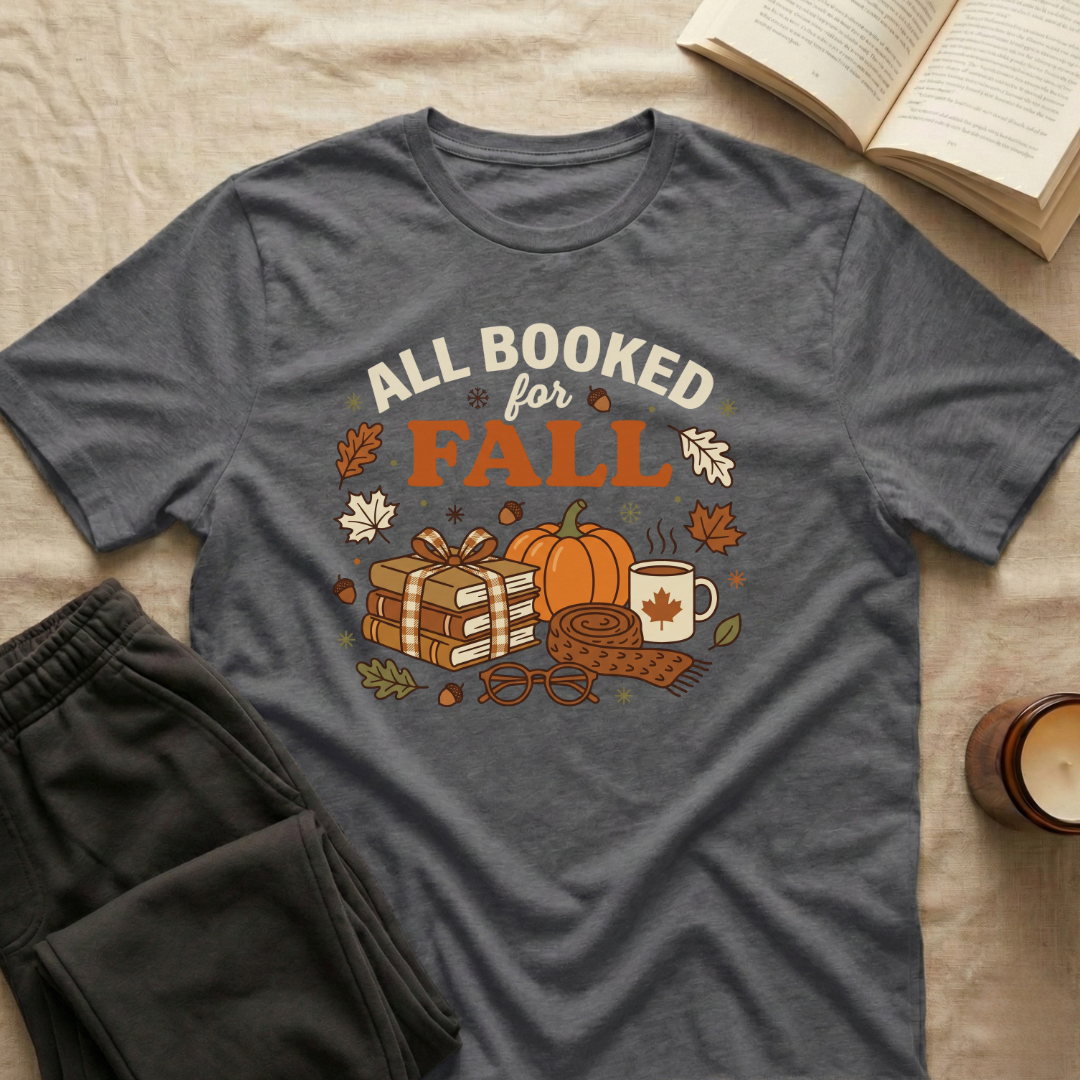All Booked For Fall T-Shirt