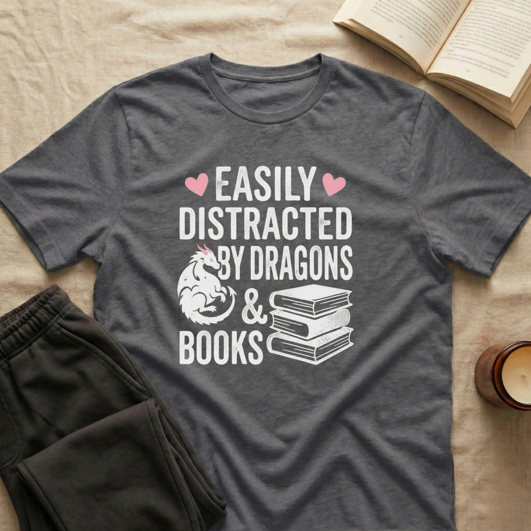 Easily Distracted By Dragons T-Shirt
