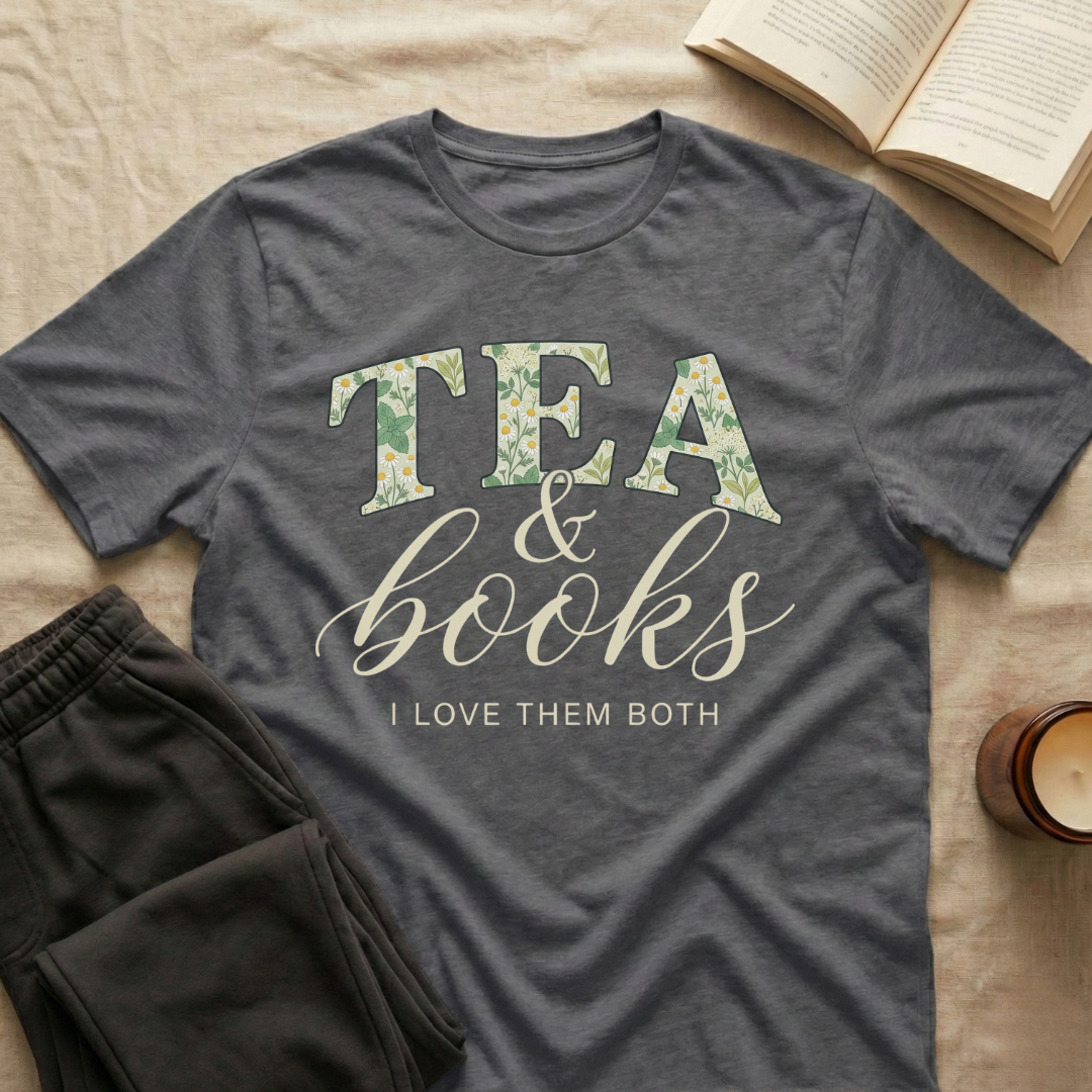 Tea And Books T-Shirt