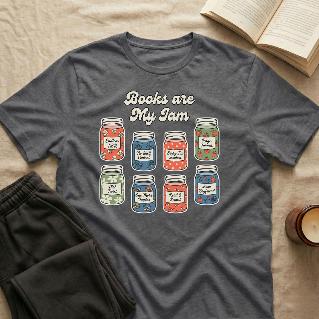 Books Are My Jam T-Shirt