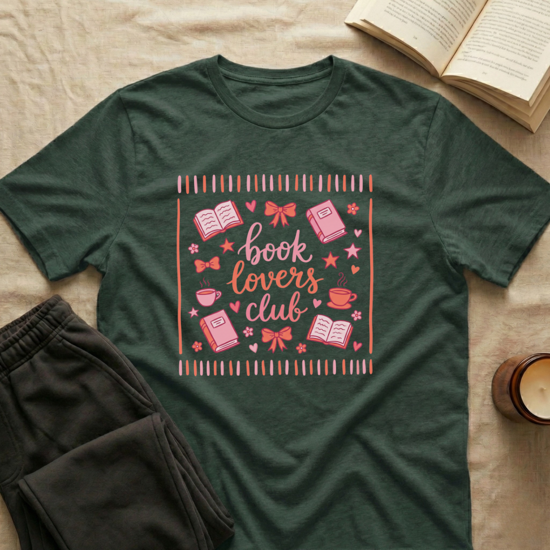 Book Lovers Club T-Shirt