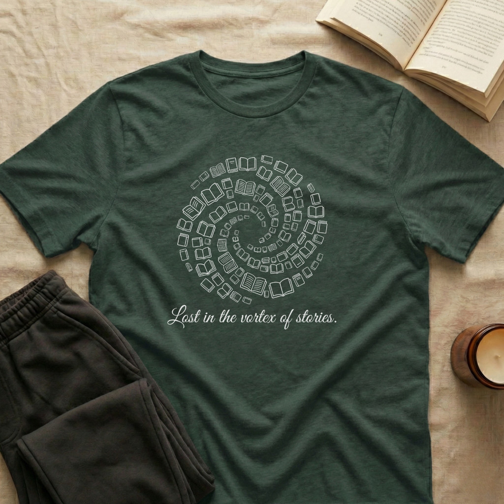 Lost In The Vortex Of Stories T-Shirt