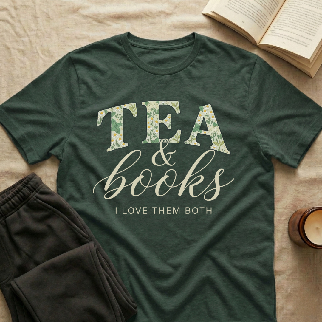 Tea And Books T-Shirt