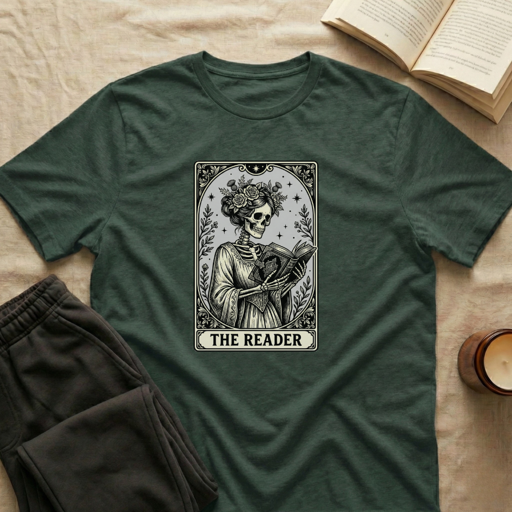 The Reader Tarot Card T-Shirt