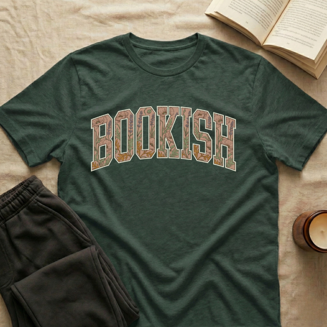 Bookish Floral T-Shirt