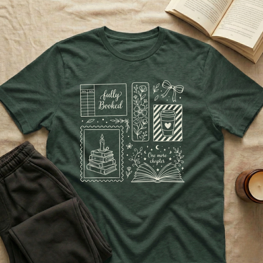 Hand-Drawn Collage T-Shirt
