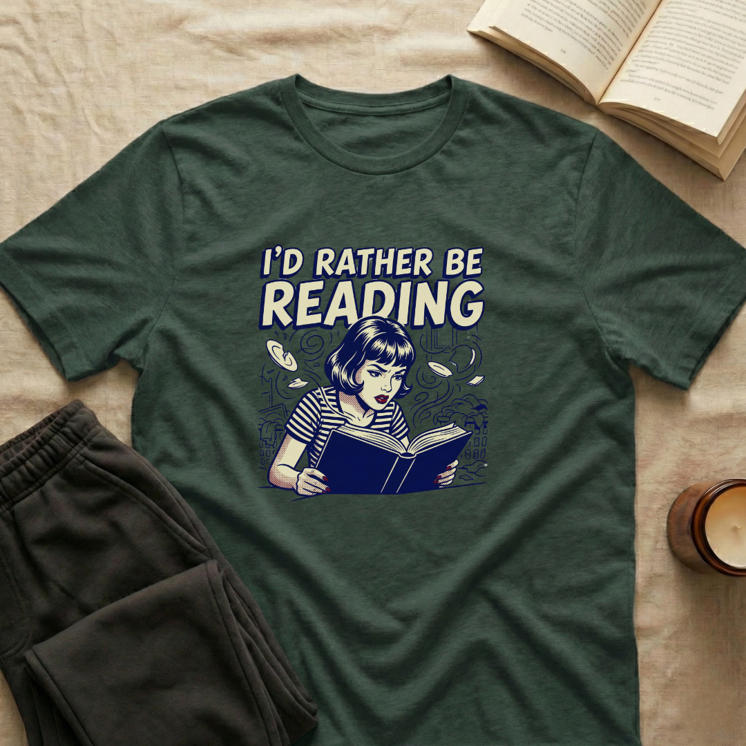 I'd Rather Be Reading T-Shirt