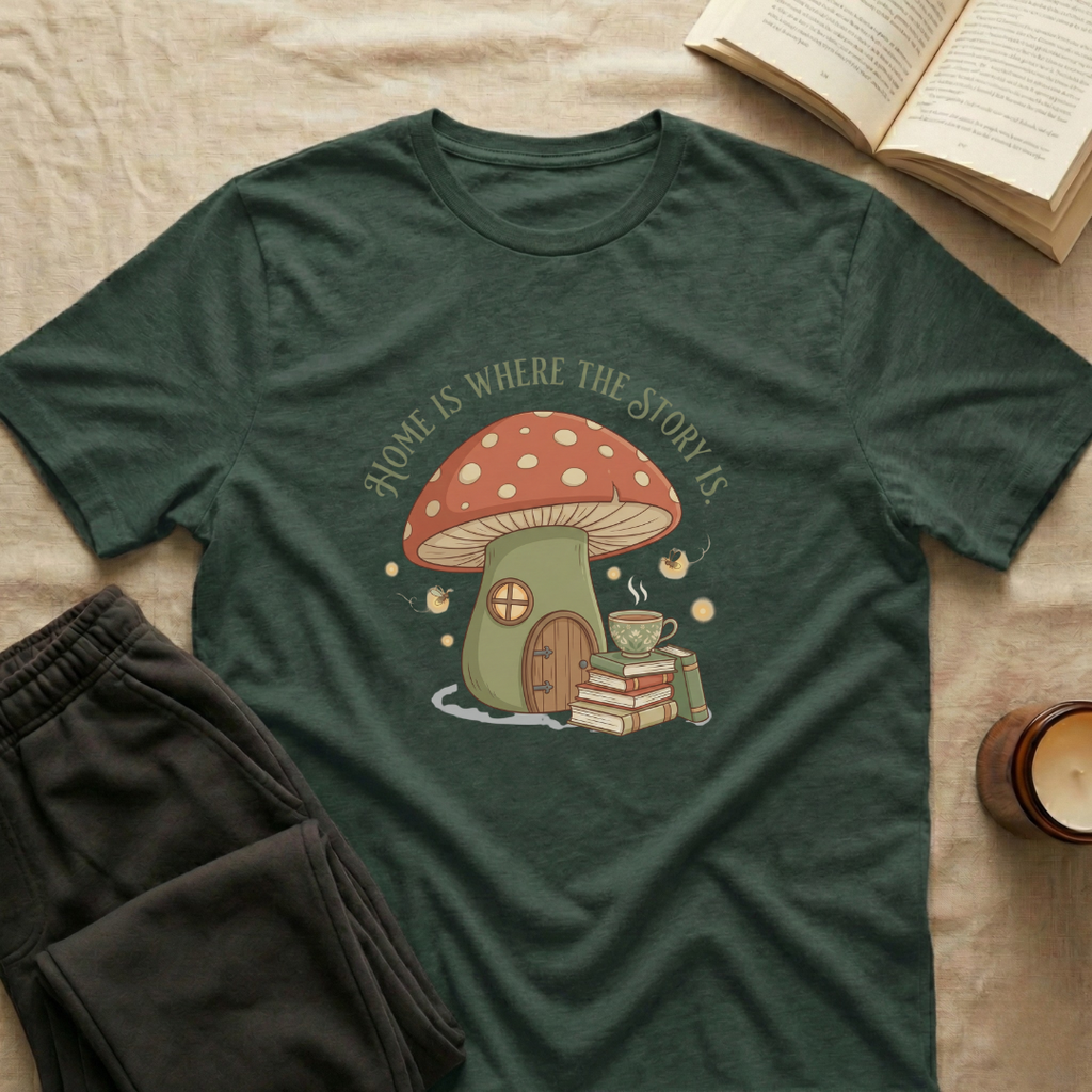 Home Is Where The Story Is T-Shirt