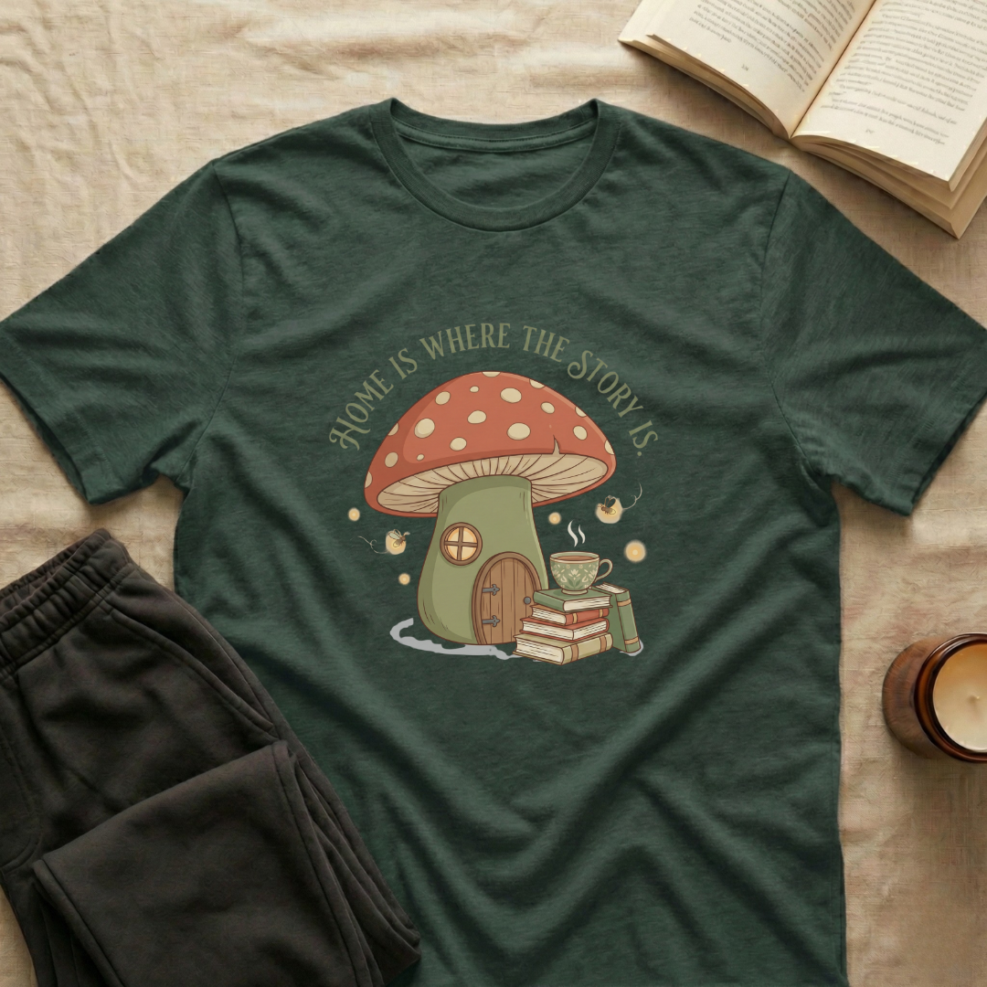 Home Is Where The Story Is T-Shirt