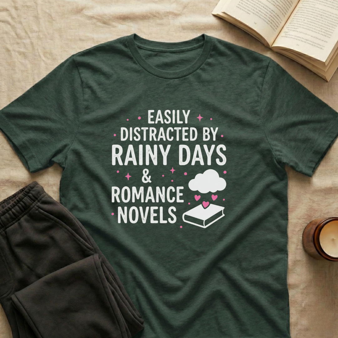Easily Distracted By Rainy Days T-Shirt