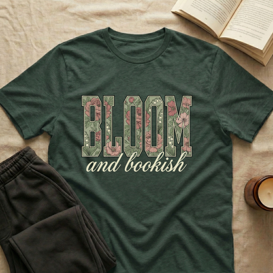 Bloom And Bookish T-Shirt