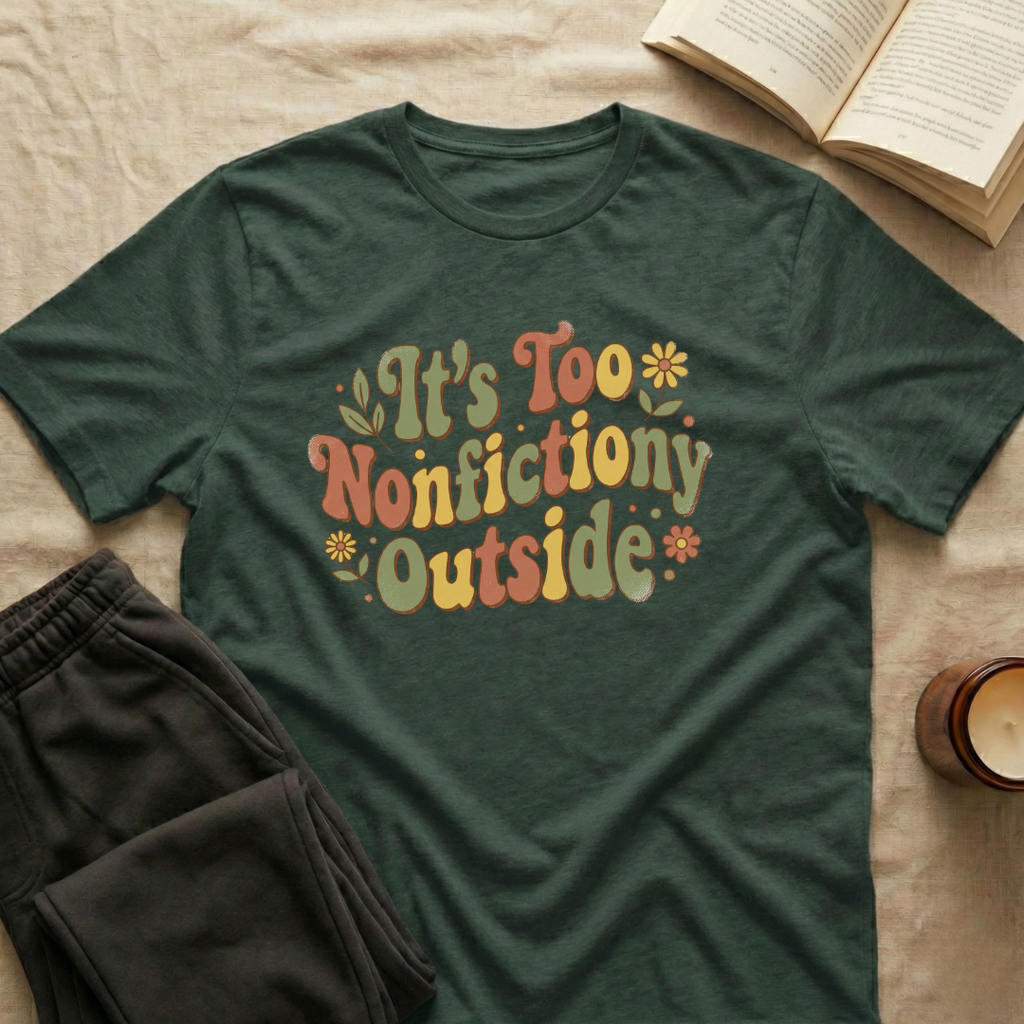 It's Too Nonfictiony Outside T-Shirt