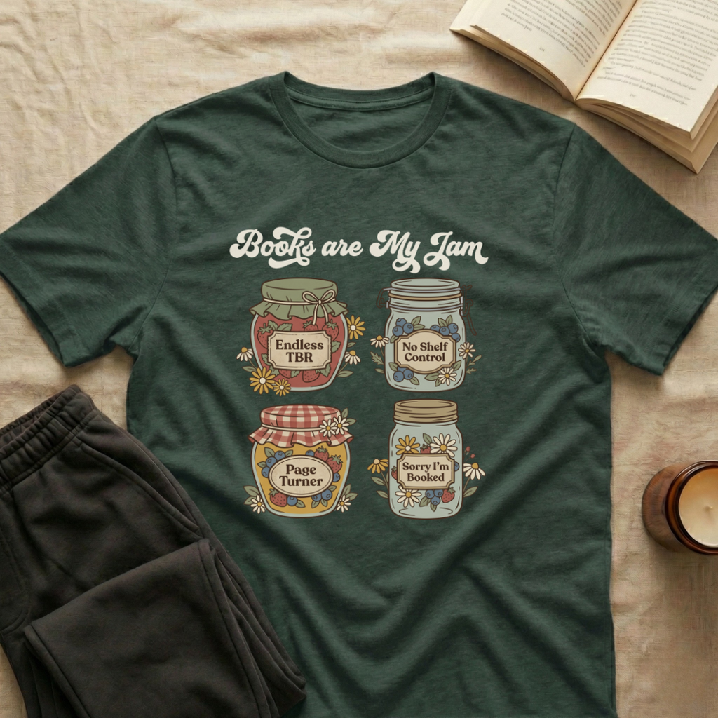 Books Are My Jam T-Shirt