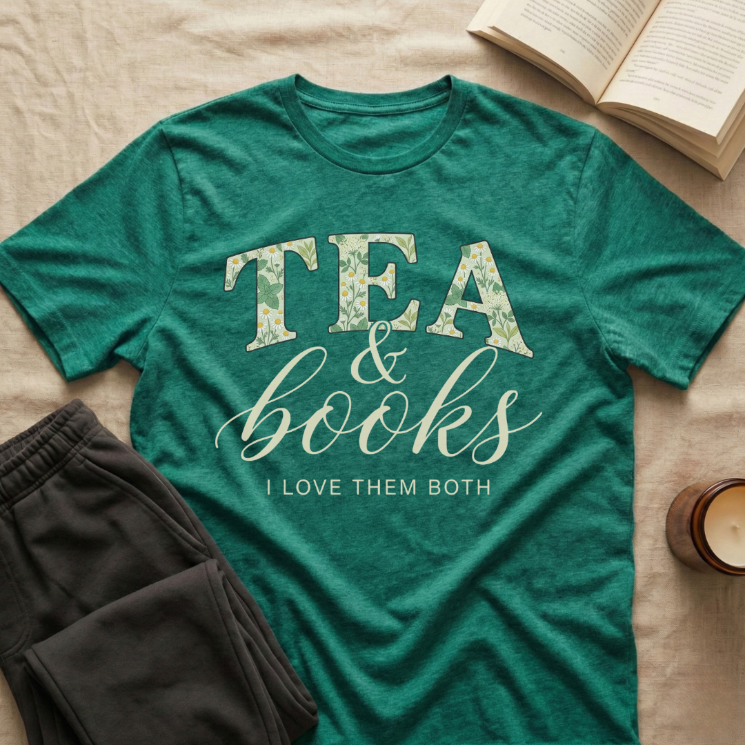 Tea And Books T-Shirt