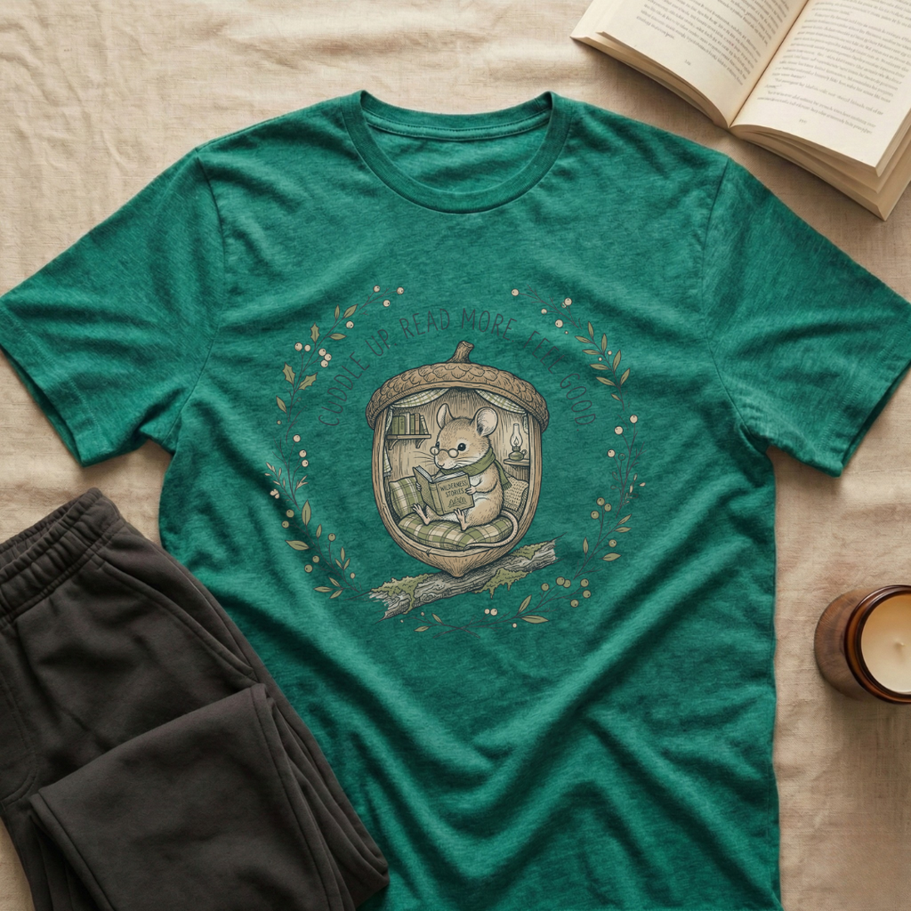 Cuddle Up Read More T-Shirt