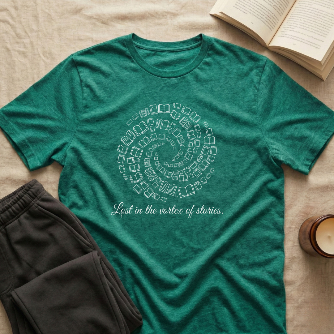 Lost In The Vortex Of Stories T-Shirt