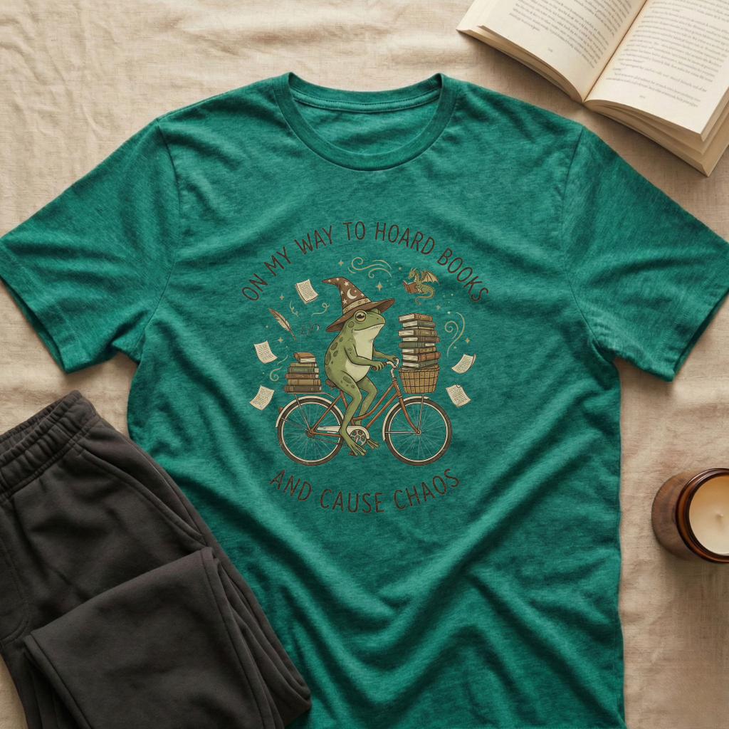 On My Way To Hoard Books T-Shirt