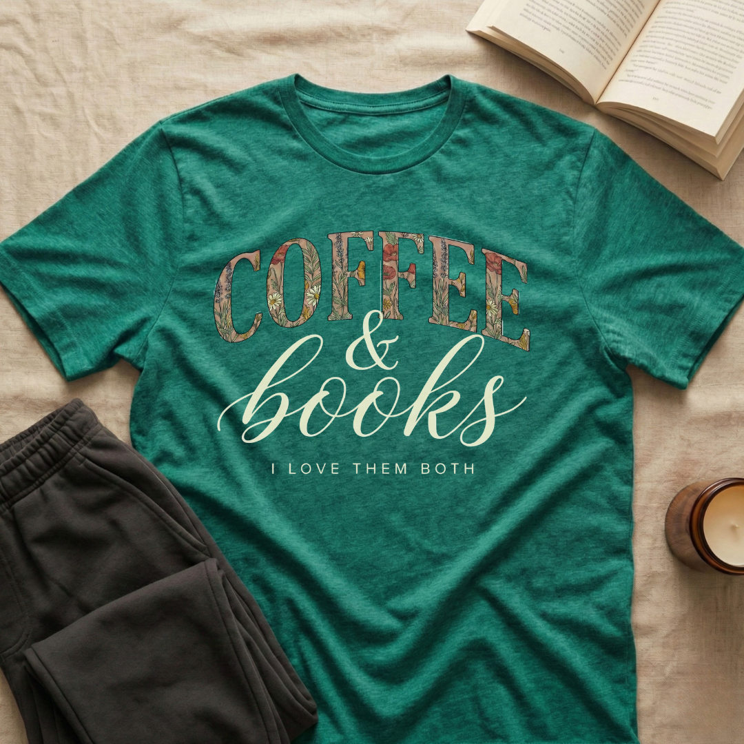 Coffee And Books T-Shirt