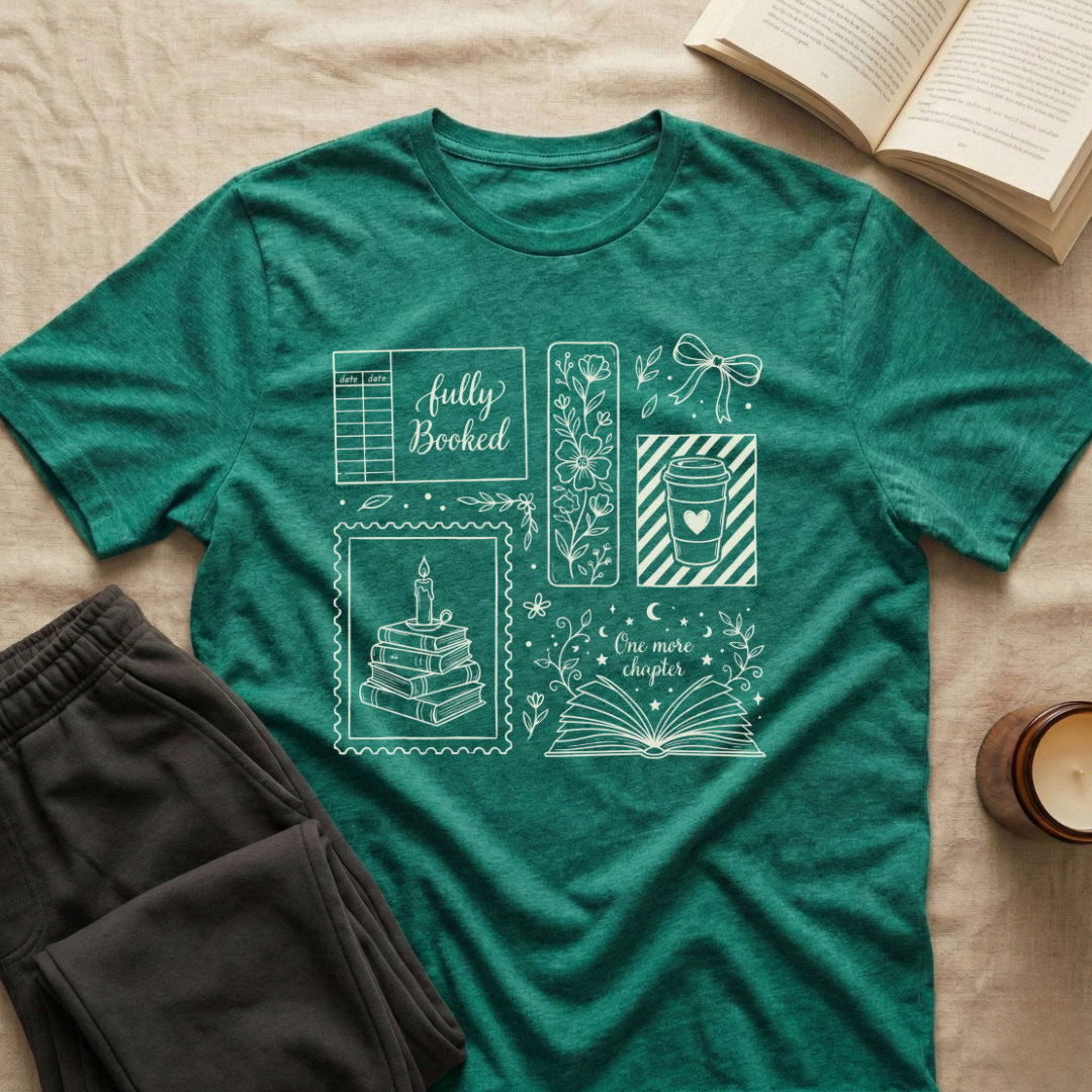 Hand-Drawn Collage T-Shirt