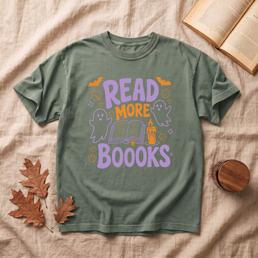 Read More Books Retro Halloween T-shirt