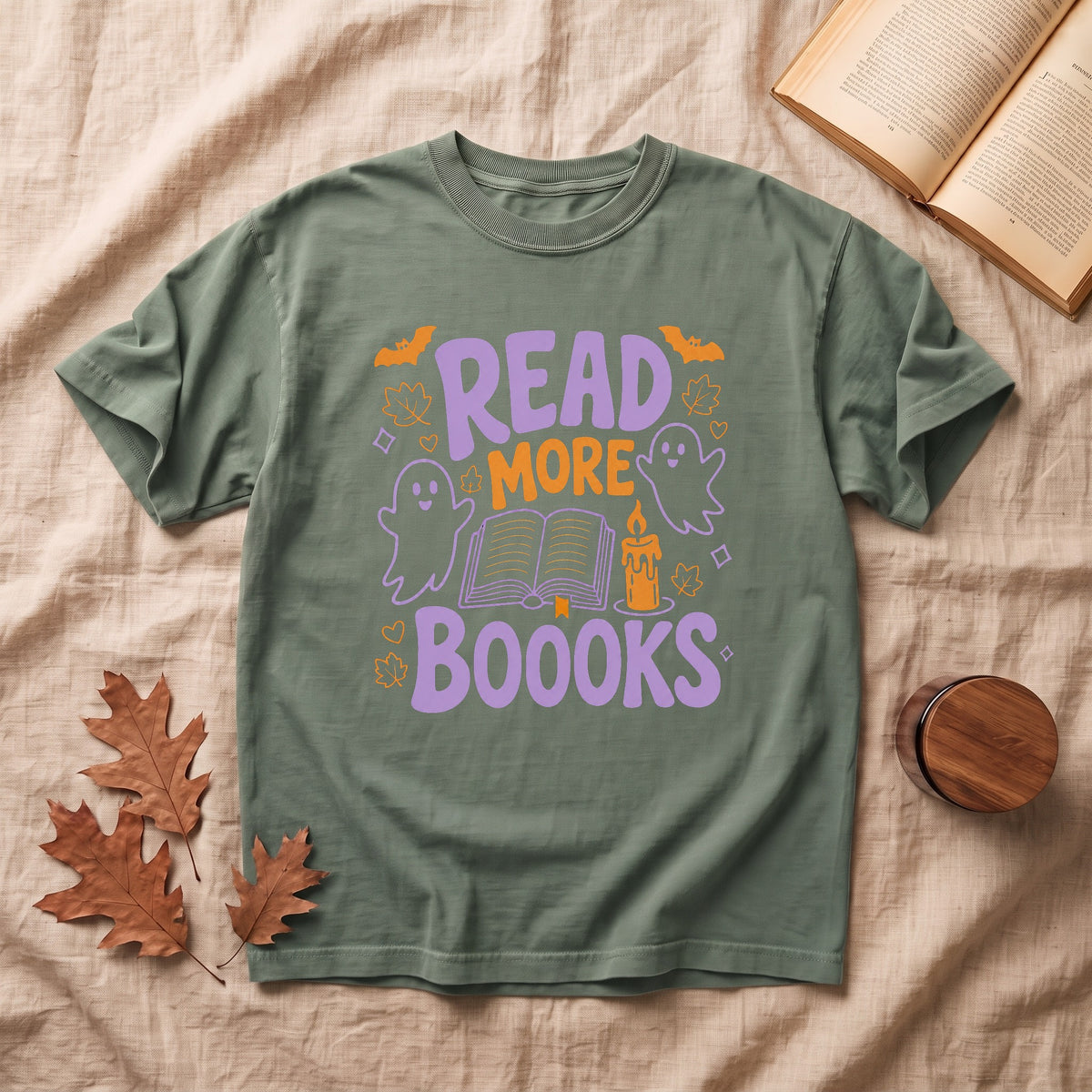 Read More Books Retro Halloween T-shirt