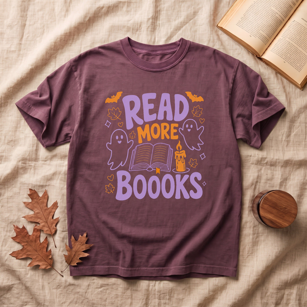 Read More Books Retro Halloween T-shirt