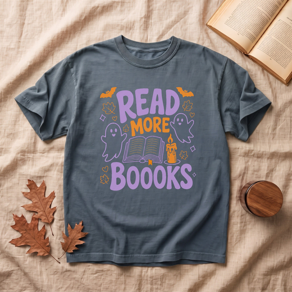 Read More Books Retro Halloween T-shirt