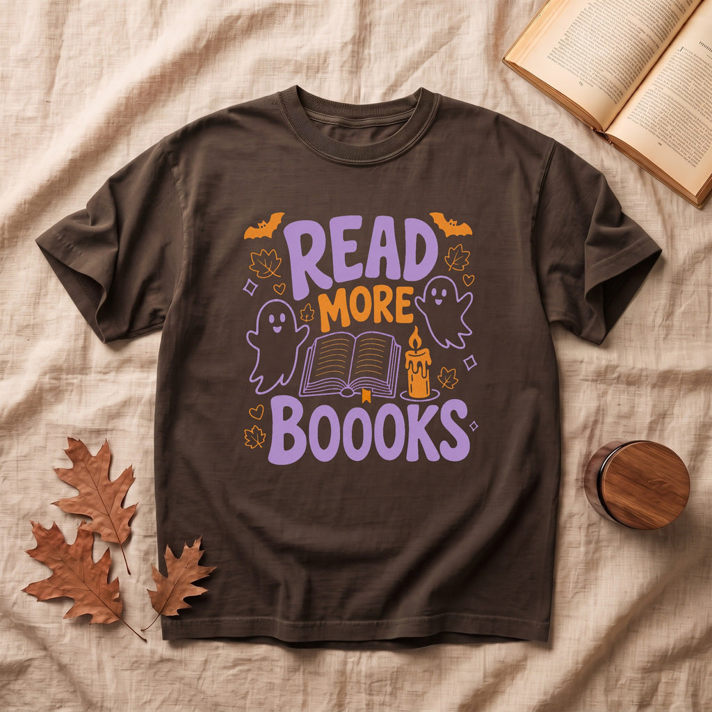 Read More Books Retro Halloween T-shirt