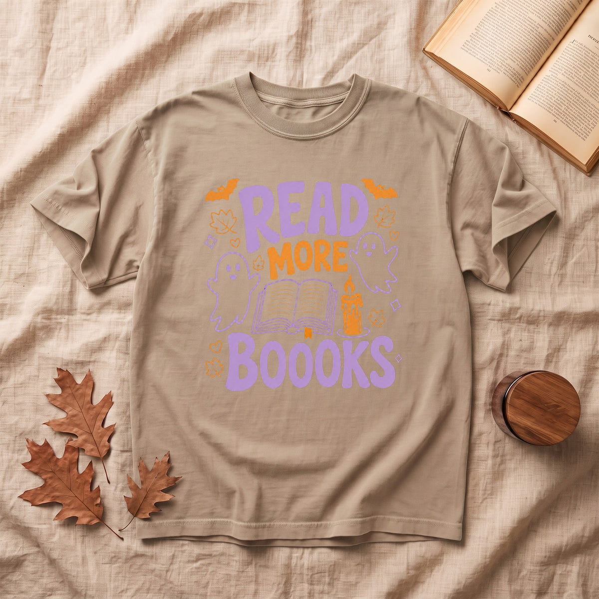Read More Books Retro Halloween T-shirt