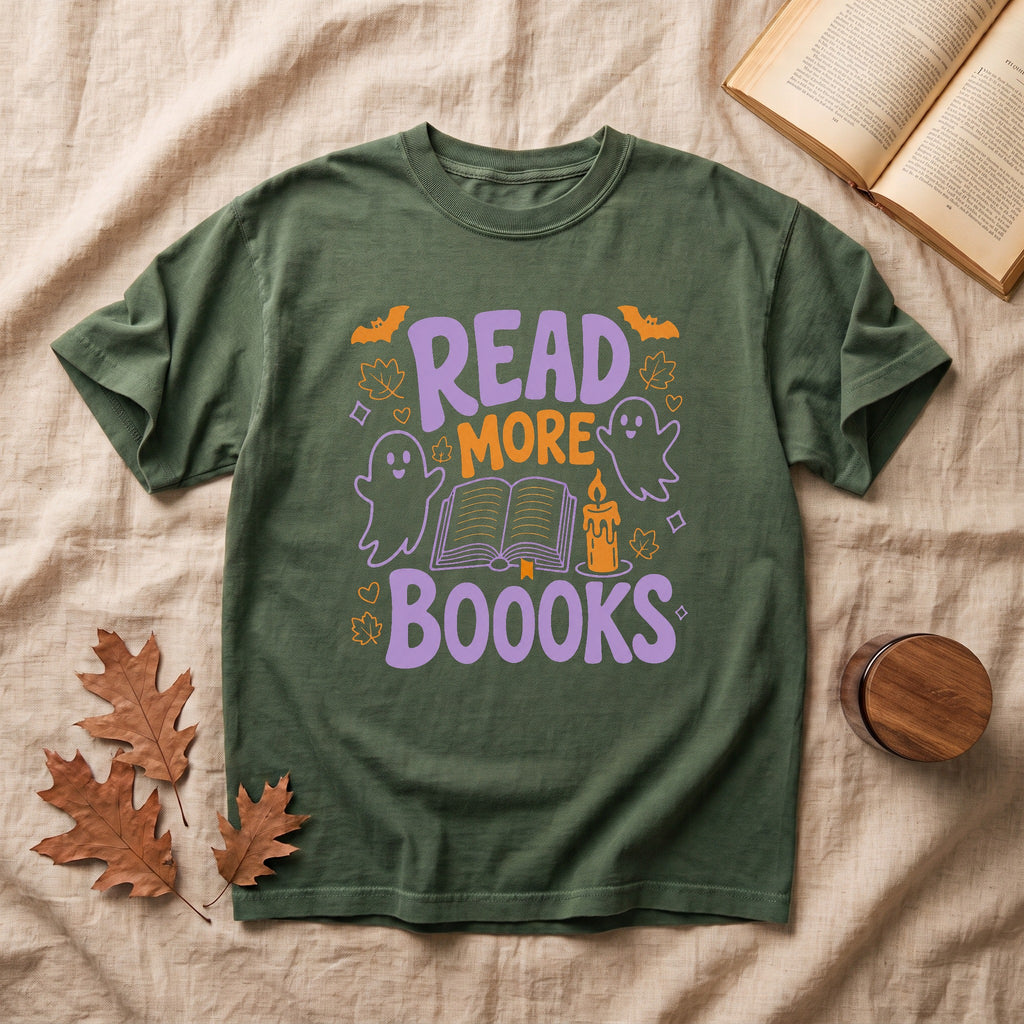 Read More Books Retro Halloween T-shirt