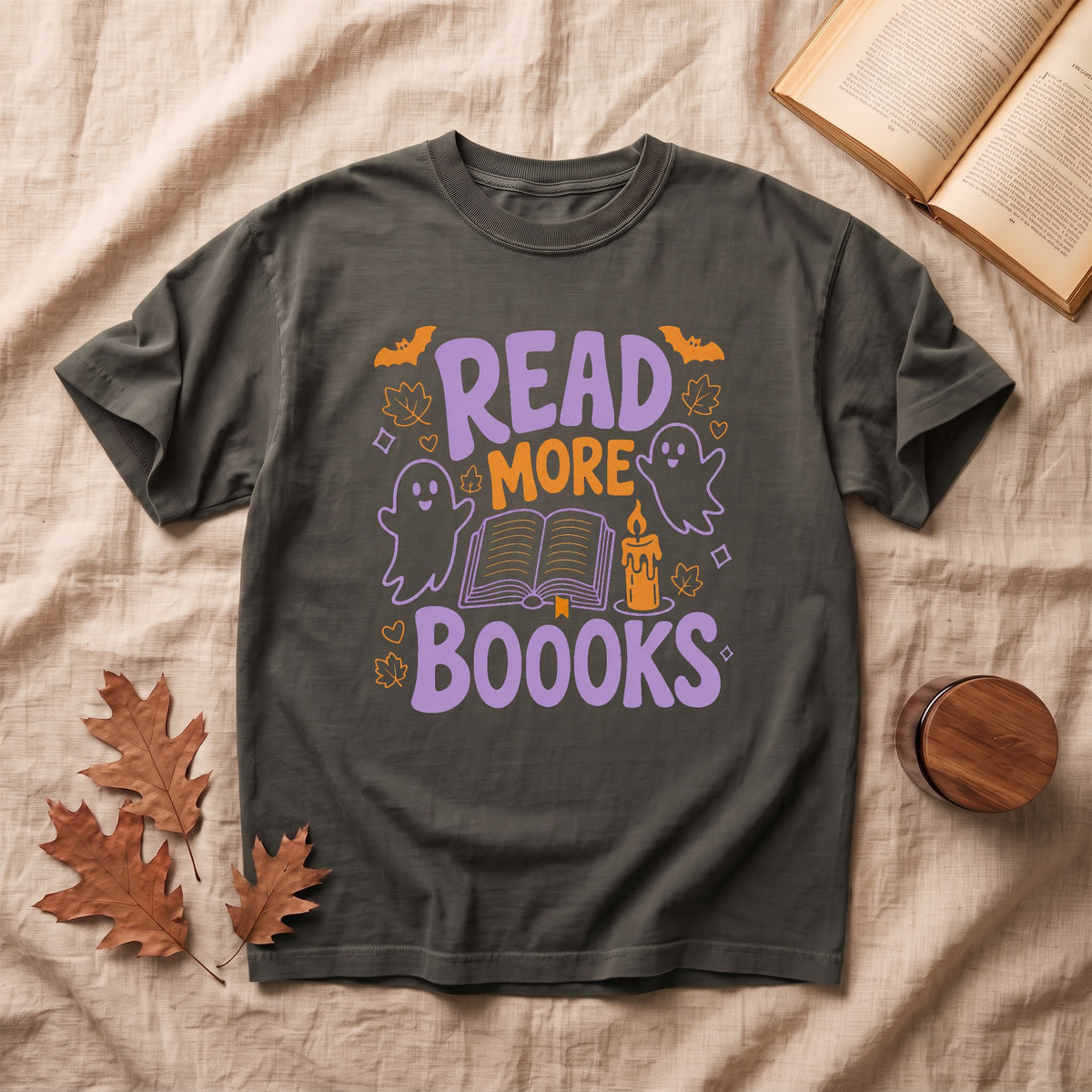 Read More Books Retro Halloween T-shirt