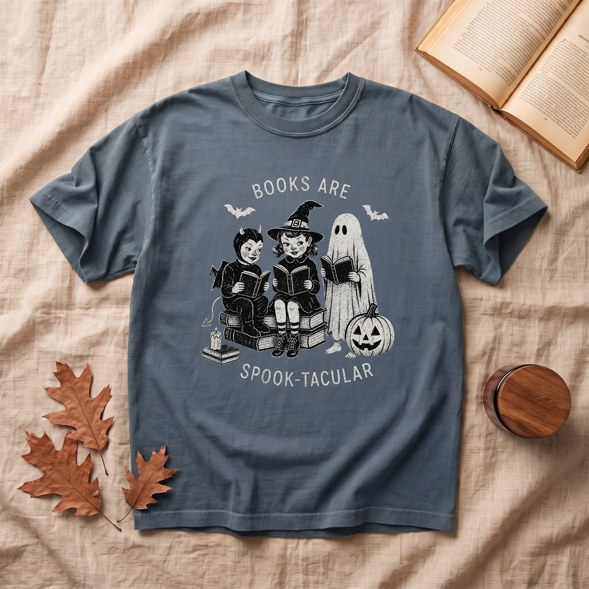 Books Are Spook-Tacular Halloween T-shirt