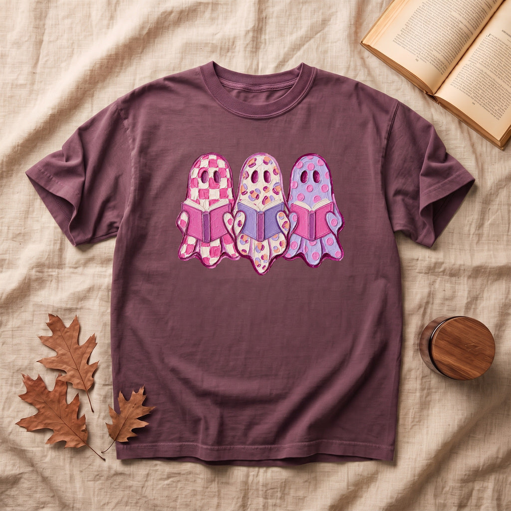 Glowy Ghosts Halloween T-shirt