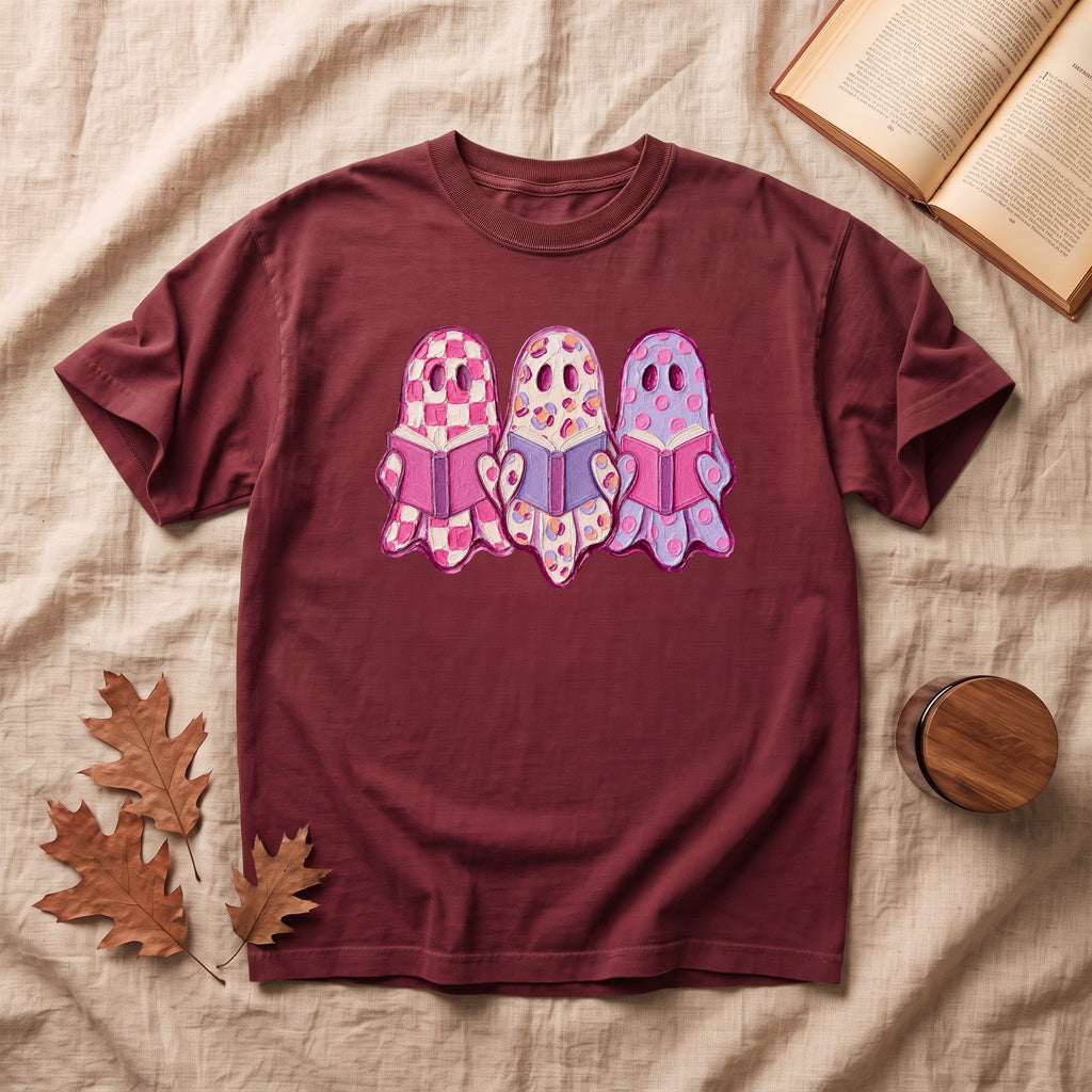 Glowy Ghosts Halloween T-shirt