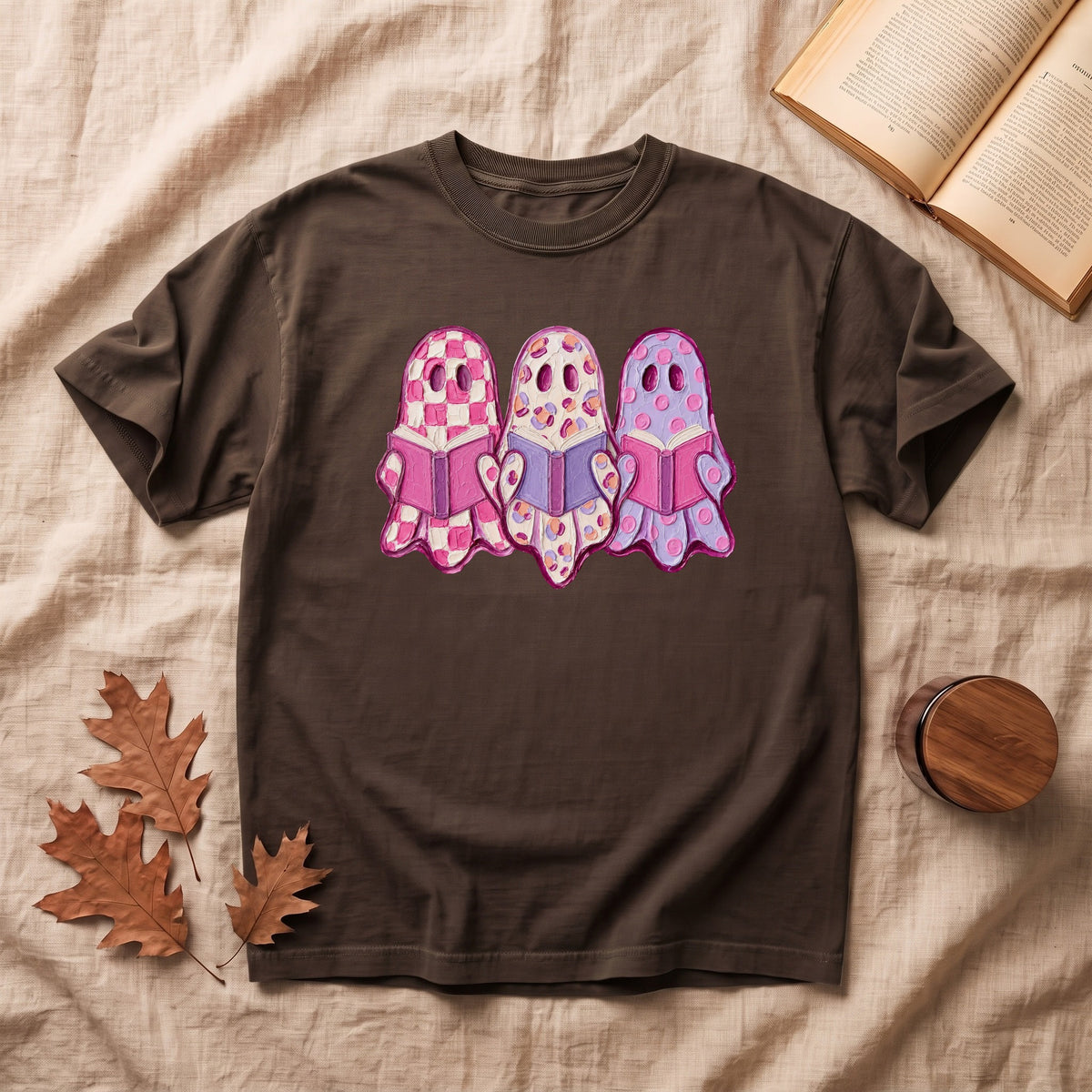 Glowy Ghosts Halloween T-shirt