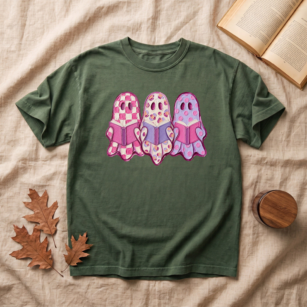 Glowy Ghosts Halloween T-shirt