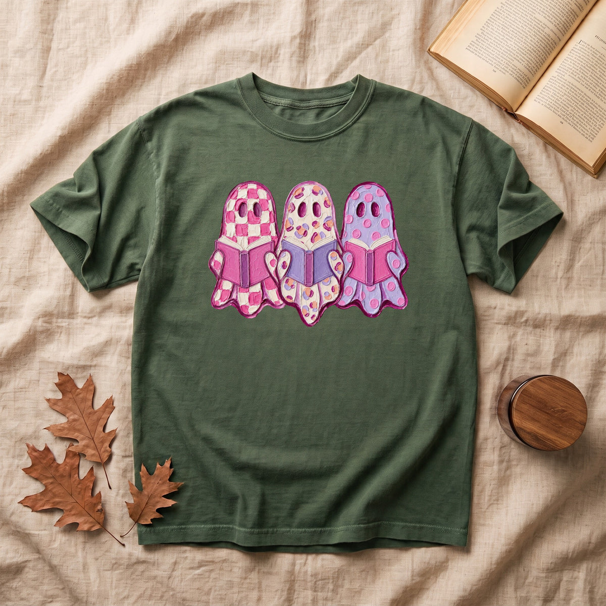 Glowy Ghosts Halloween T-shirt